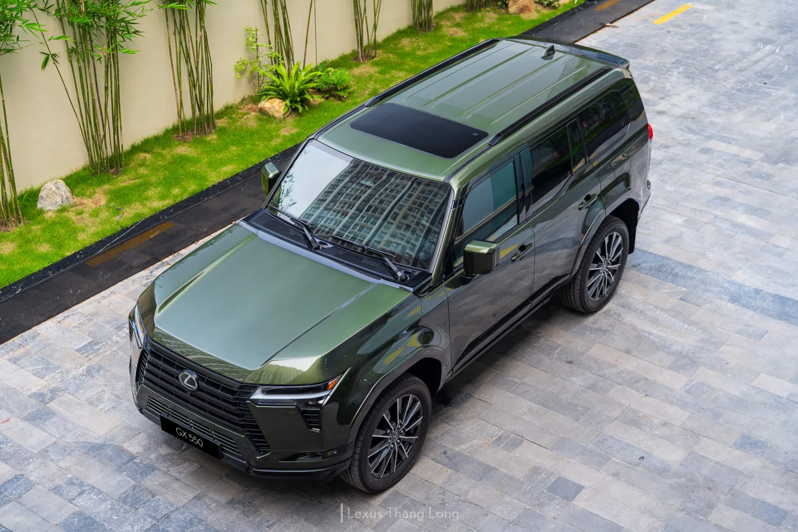Lexus GX — màu xanh rêu