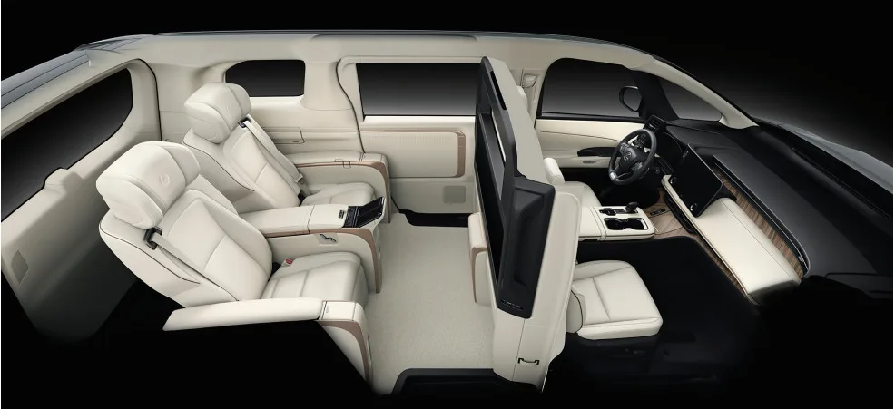 Bố trí ghế Lexus LM 6 chỗ
