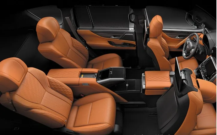 Lexus LX — khoang sau