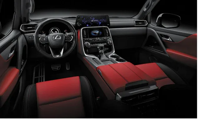 Lexus LX — khoang lái F SPORT