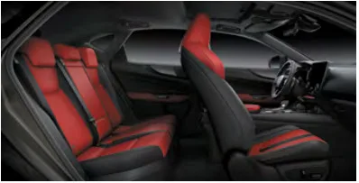 Lexus NX — nội thất đỏ Flare Red bản F SPORT