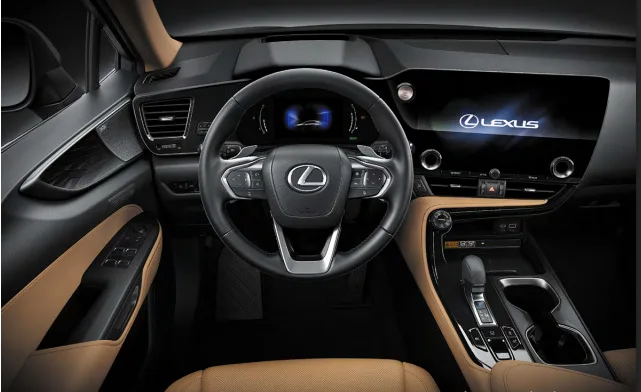 Khoang lái Lexus NX với màn hình 14 inch