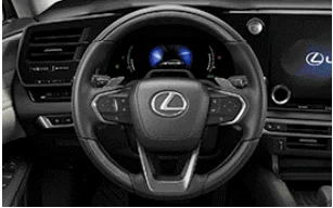 Vô-lăng gỗ kết hợp da — RX 350h Luxury